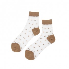 Women Summer Thin Breathable Middle Tube Socks