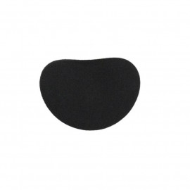 5 PCS Women Silicone Bra Pad Nipple Cover Stickers Patch Inserts Sponge Bra (Black)